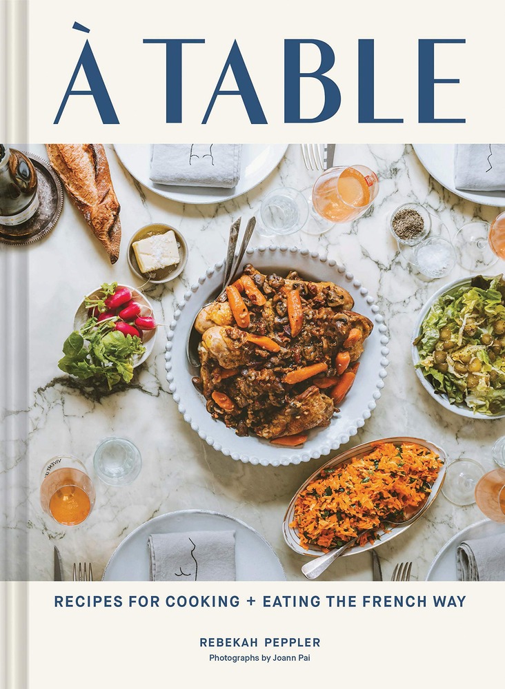 A Table: Recipes for Cooking and Eating the French Way cover