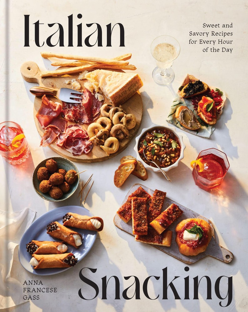 Italian Snacking: Sweet and Savory Recipes for Every Hour of the Day - A Cookbook cover